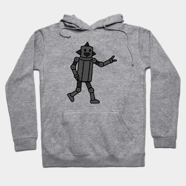 Vintage CP Robot 1 Hoodie by NoirPineapple